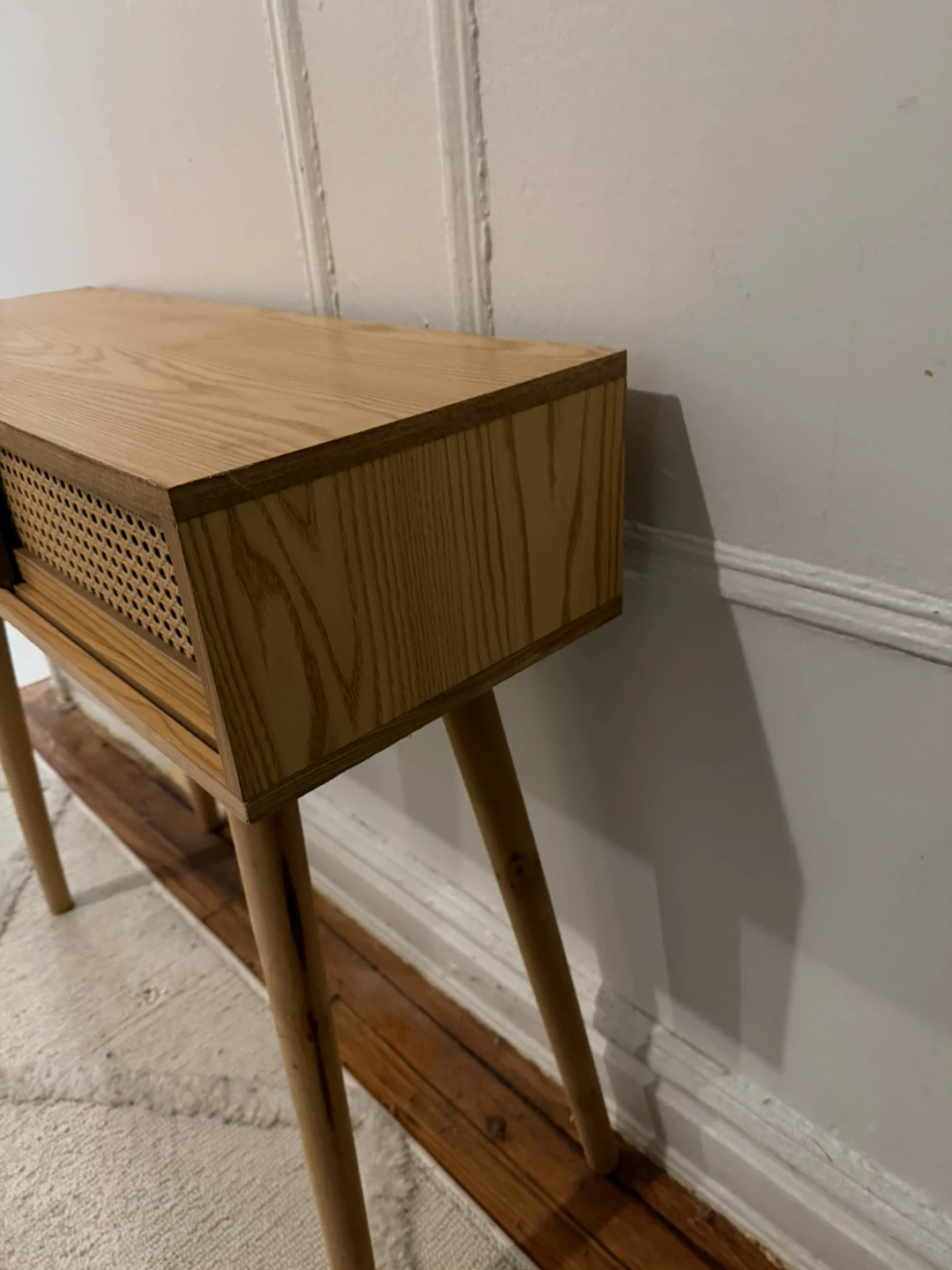 Modern Boho Rattan Console / Entryway Table - photo 2