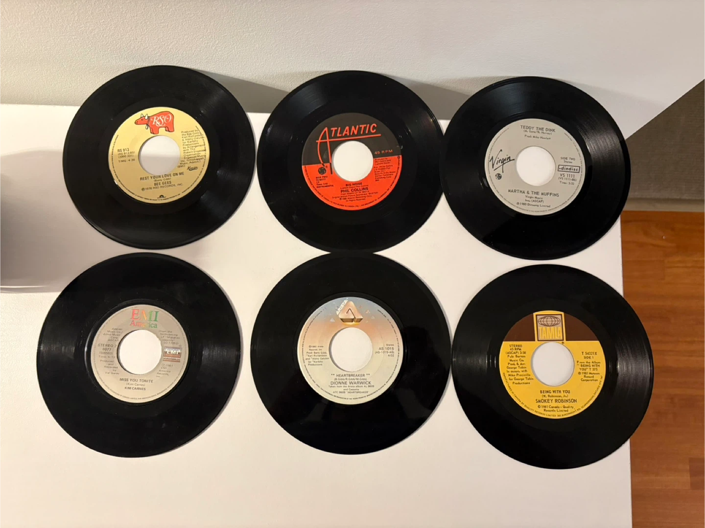 Vintage 45 RPM Vinyl Records – Classic Singles Lot