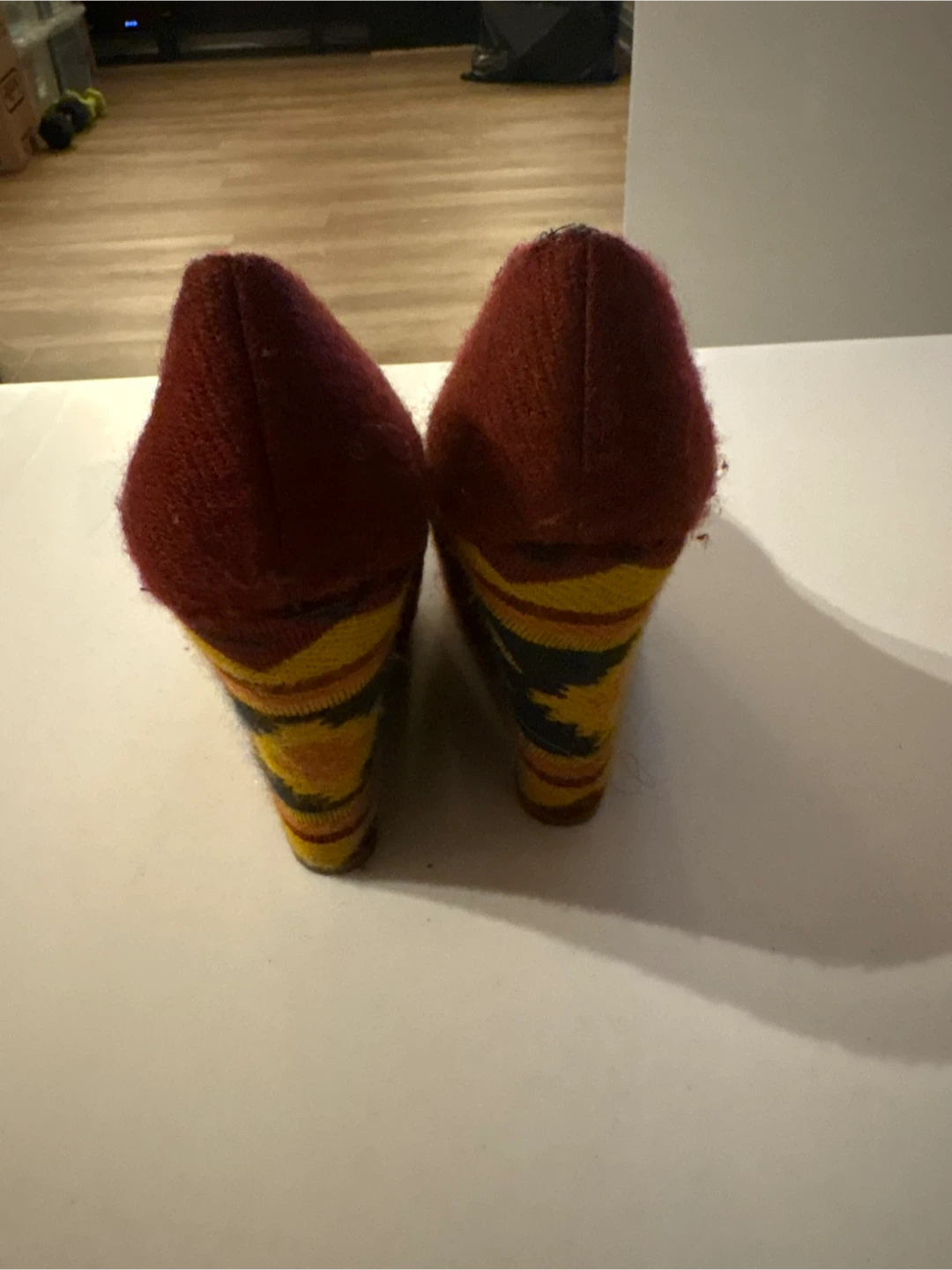 Steve Madden Patterned Wedge Heels – Size 8 - photo 2