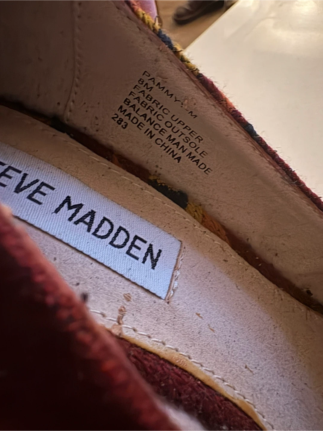 Steve Madden Patterned Wedge Heels – Size 8 - photo 3