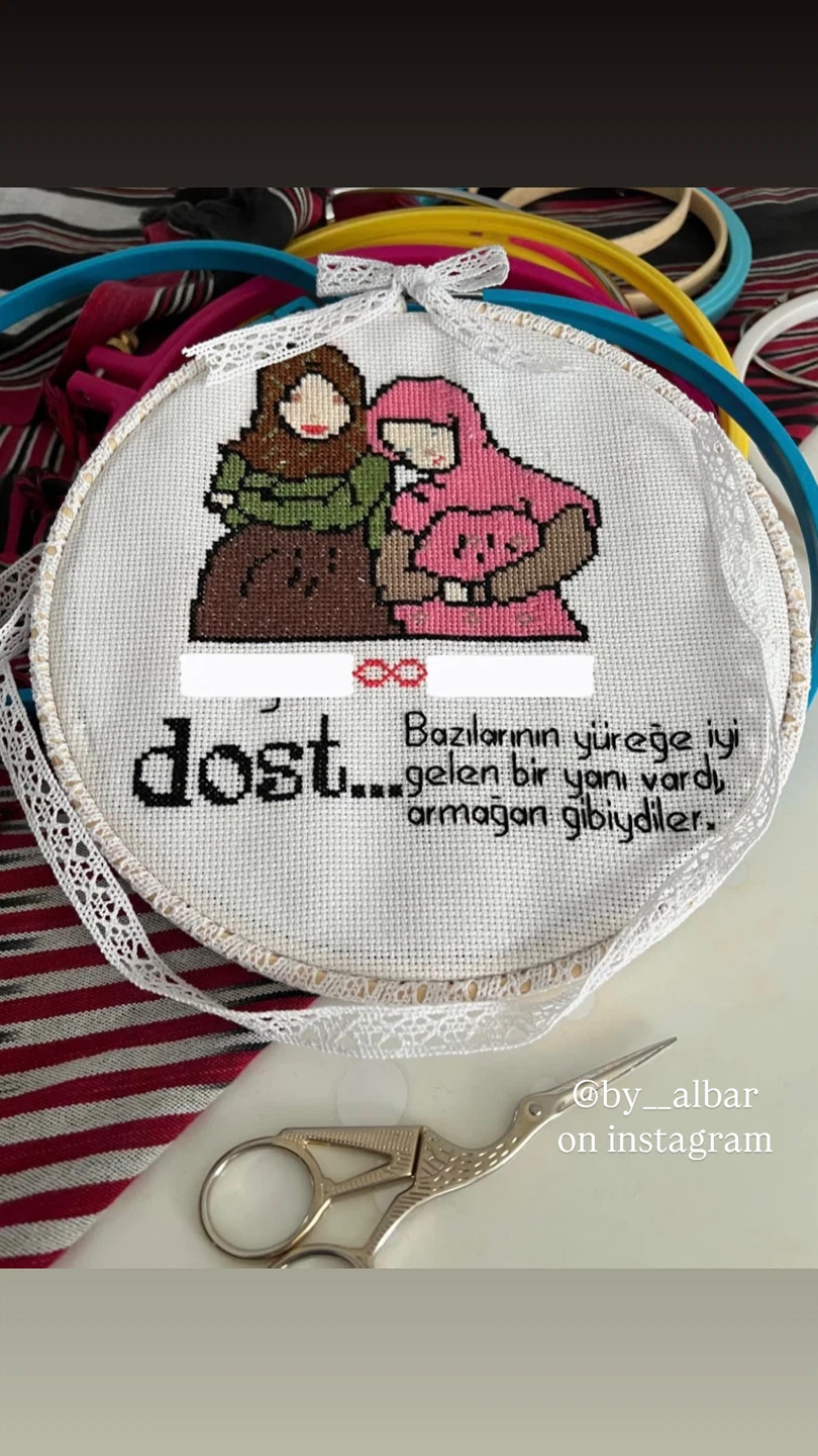 Custom Handmade Cross-Stitch Artwork - photo 4
