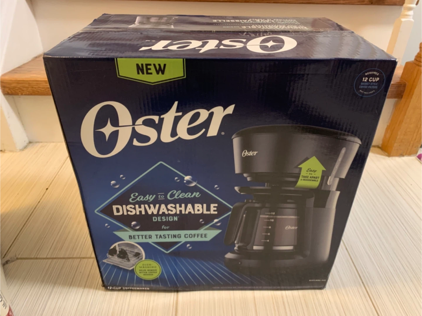 Oster 12-Cup Dishwashable Coffeemaker
