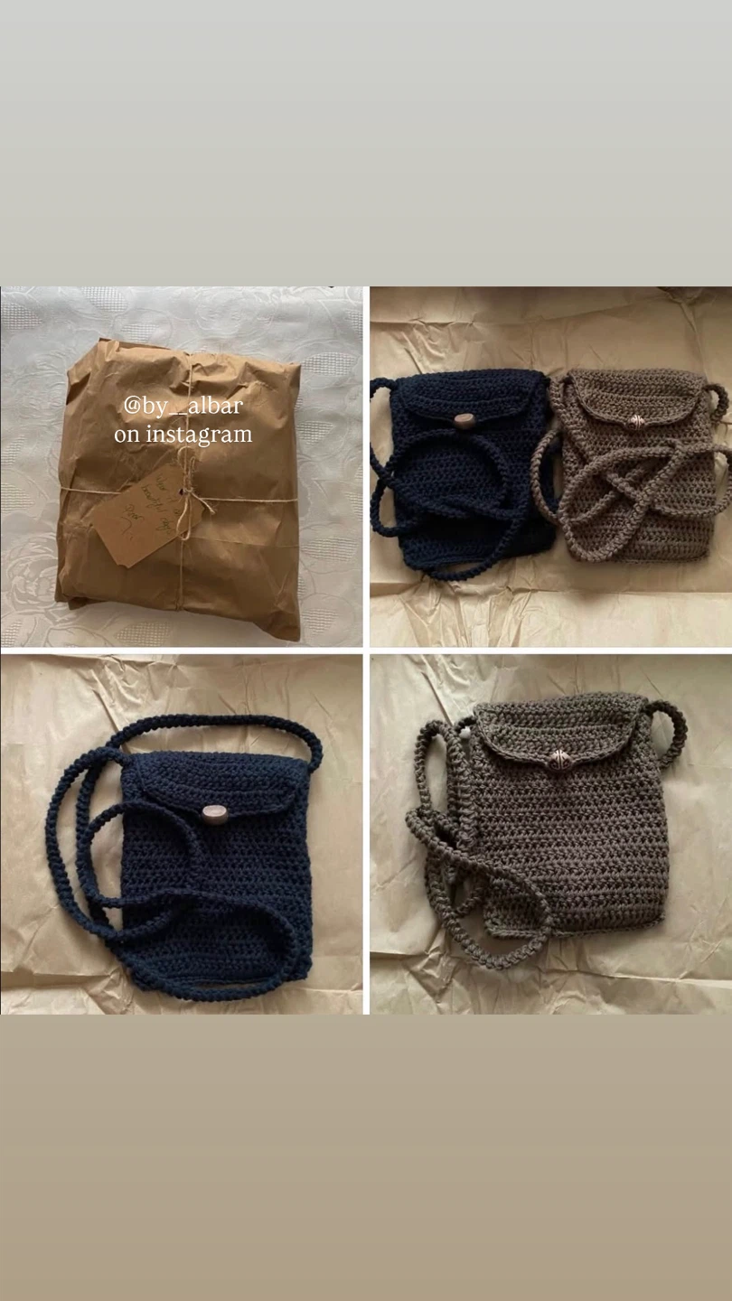 Handmade custom crochet Bags - photo 5