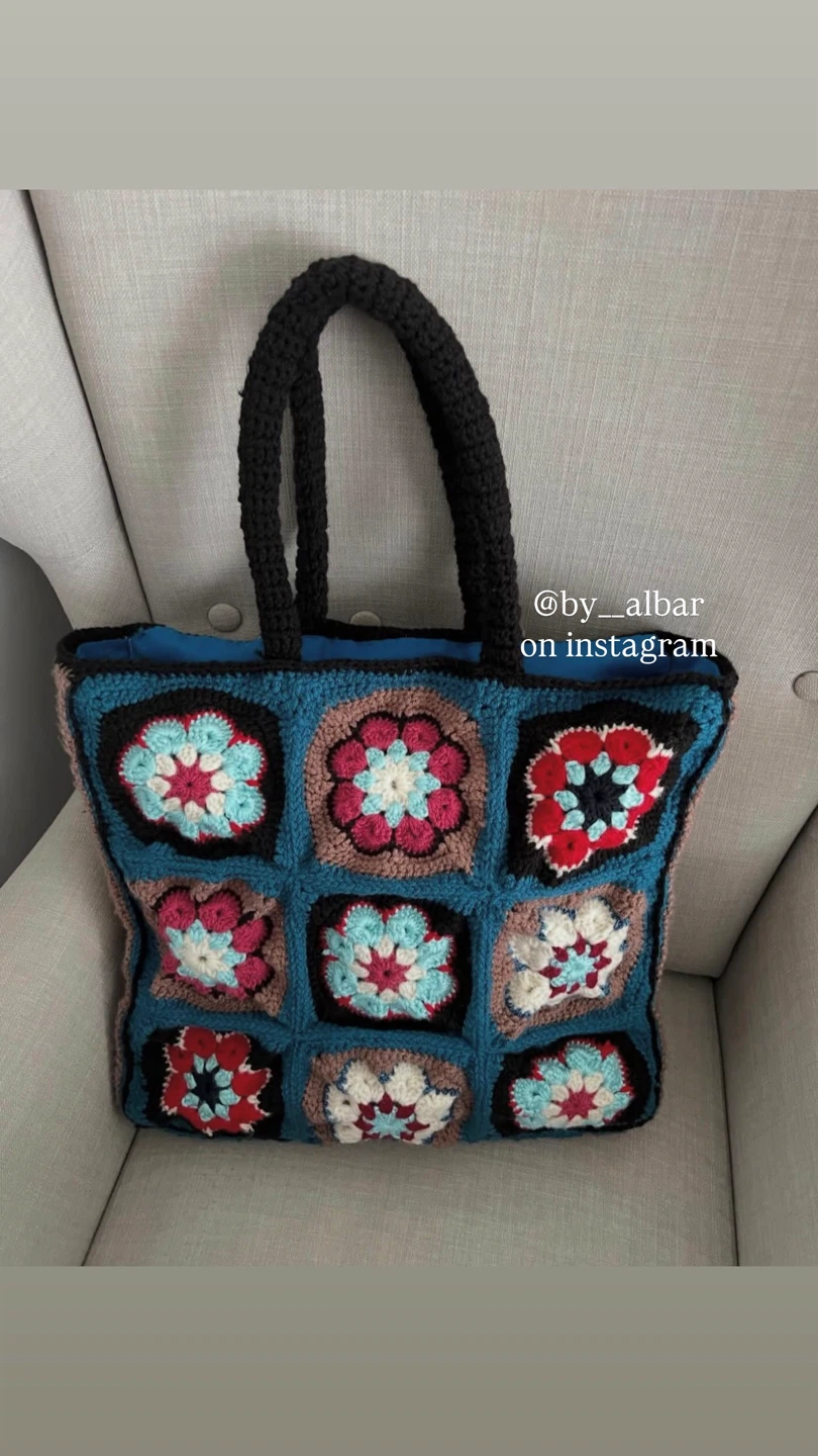 Handmade custom crochet Bags