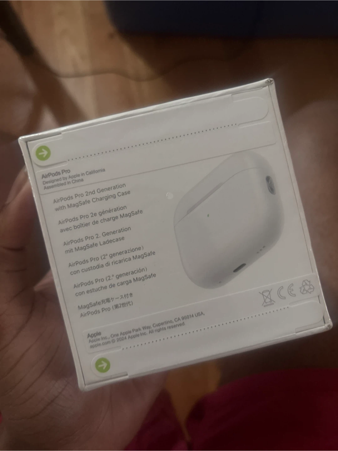 Apple AirPods Pro 2nd Generation with MagSafe Charging Case - photo 3