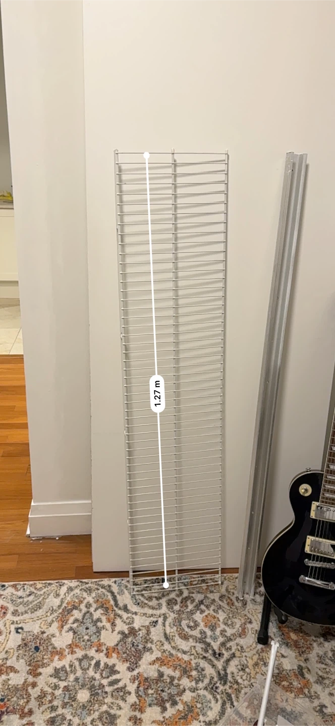 Wire Closet Shelf with Wall Rails – Closet Organization - photo 3