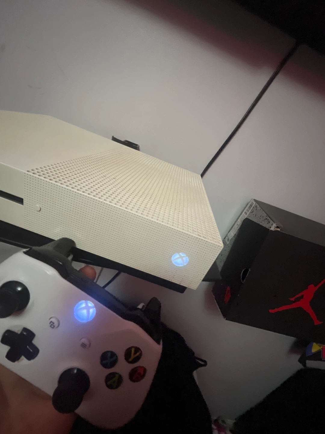 White Xbox One S Console - photo 3