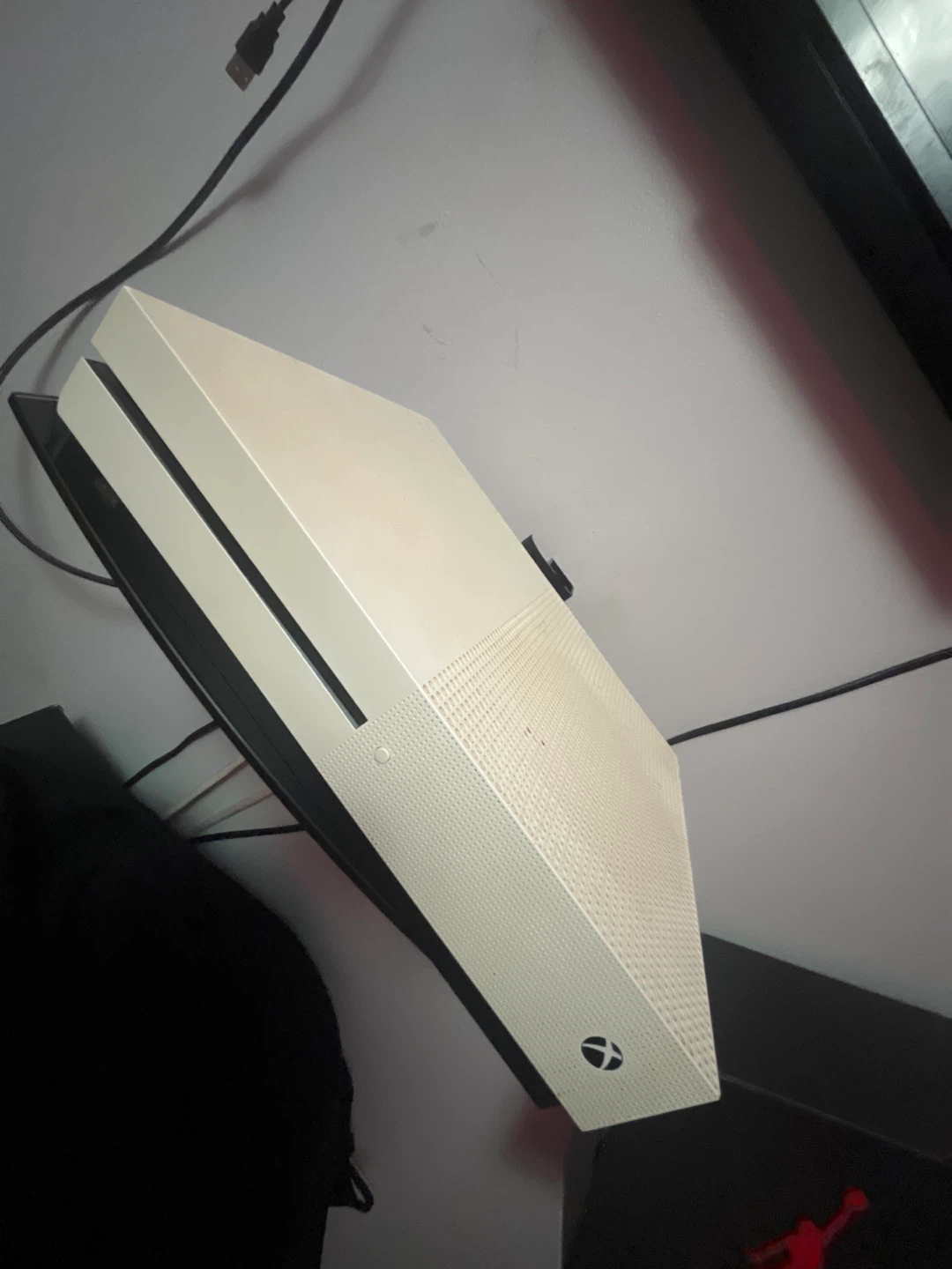 White Xbox One S Console