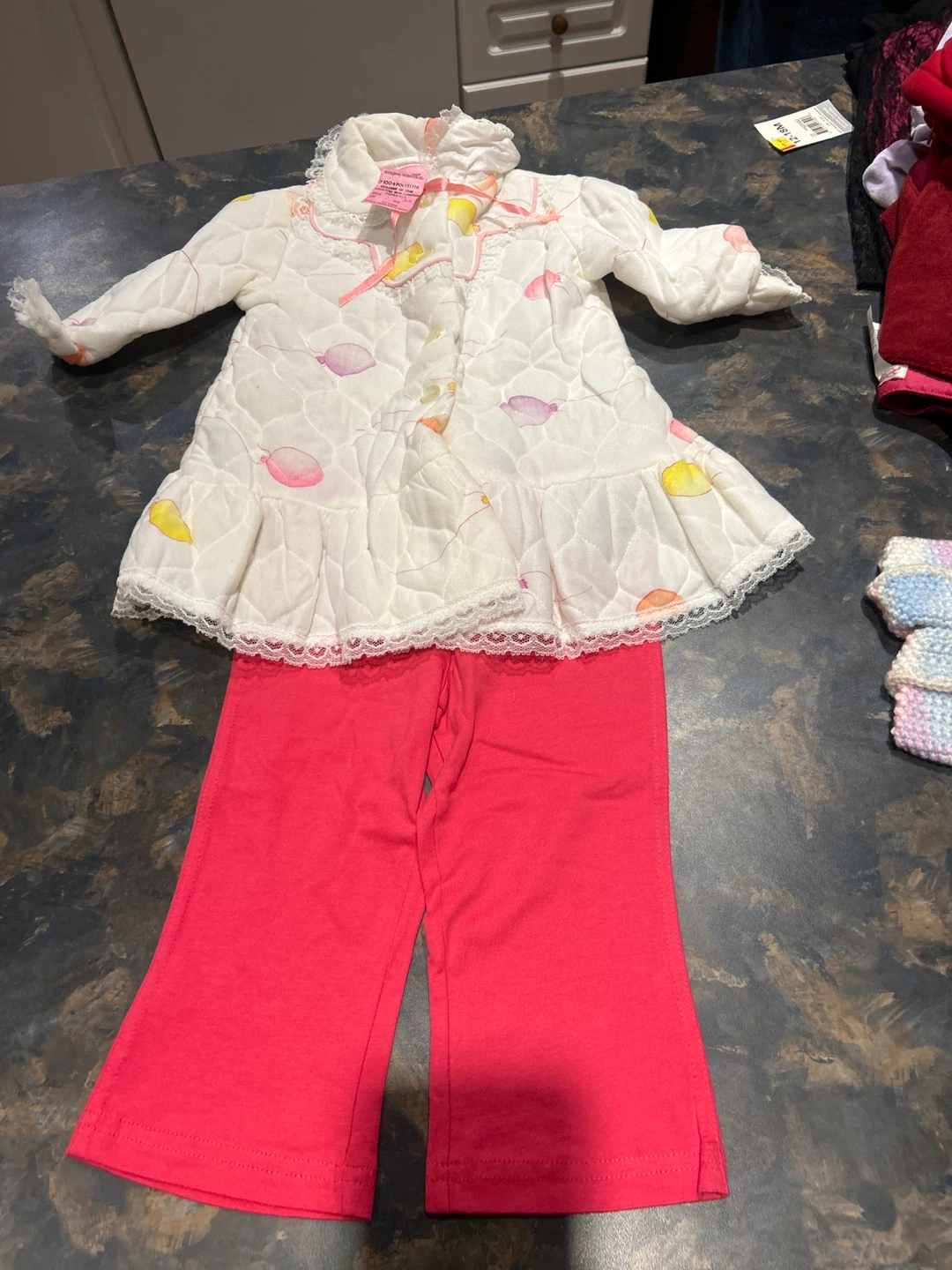 Baby Girl Quilted outer shell