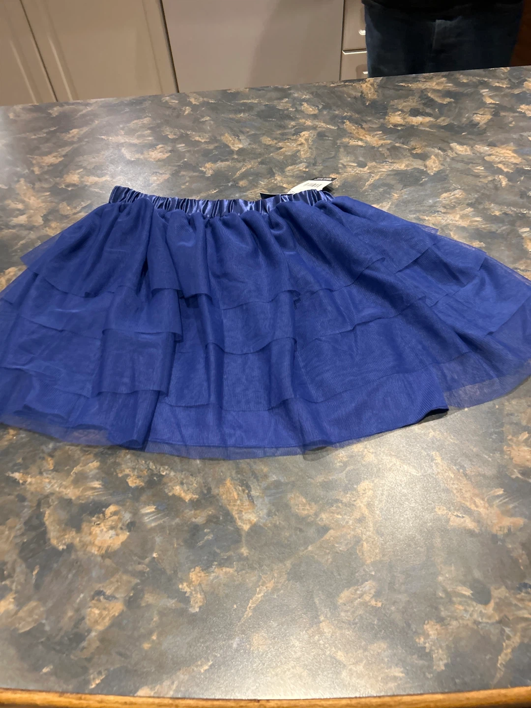 Blue Tulle Skirt