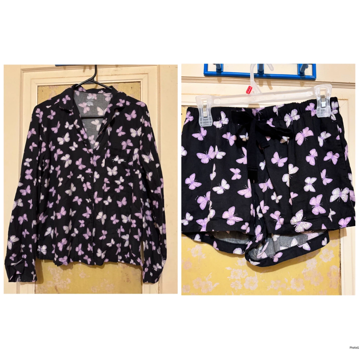 Pink Victoria's Secret Pajama Top/ bottom set