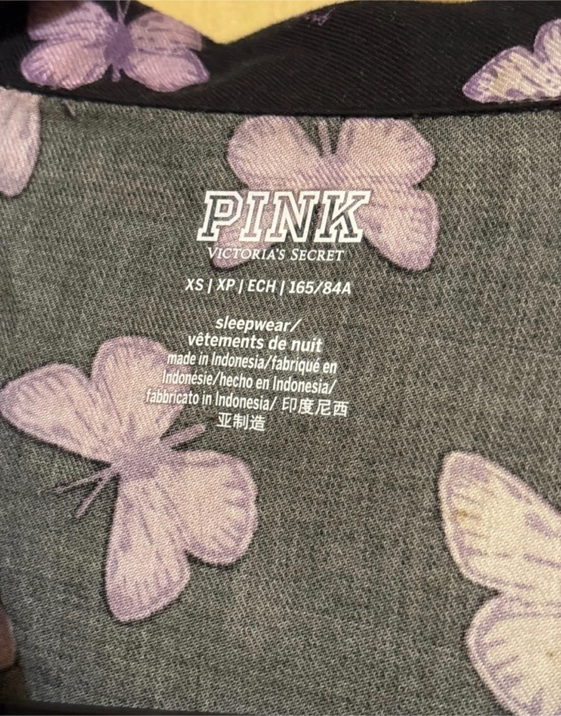 Pink Victoria's Secret Pajama Top/ bottom set - photo 4