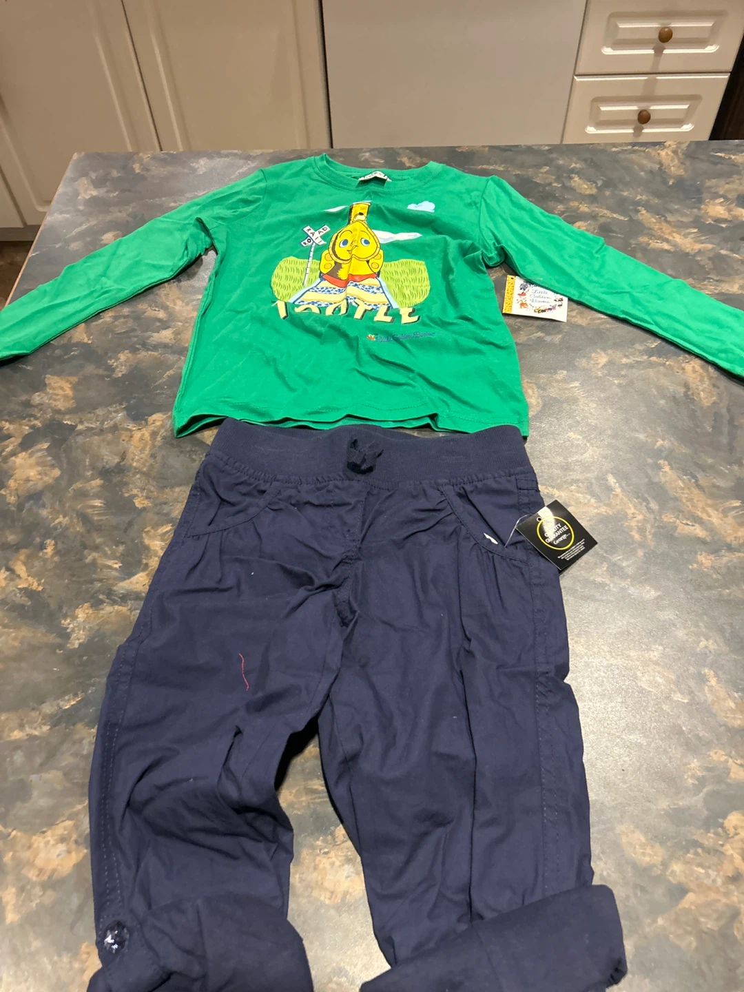 George Brand Kids Clothing Set - Long Sleeve Shirt and Pants