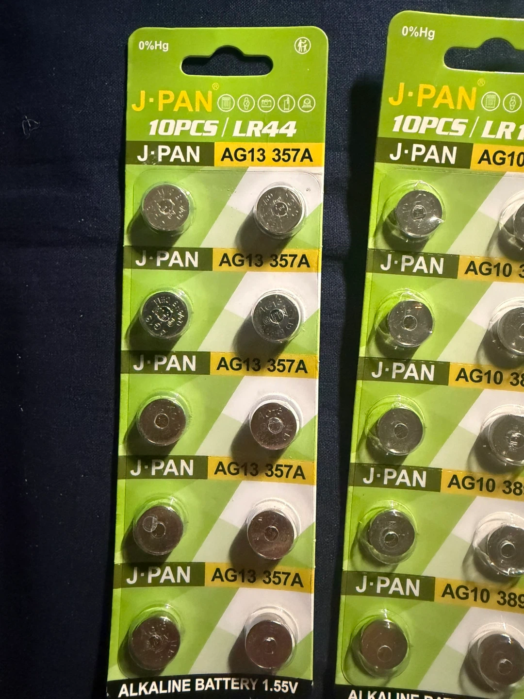 J-PAN Alkaline Button Cell Batteries (50 pcs  Total) - photo 4