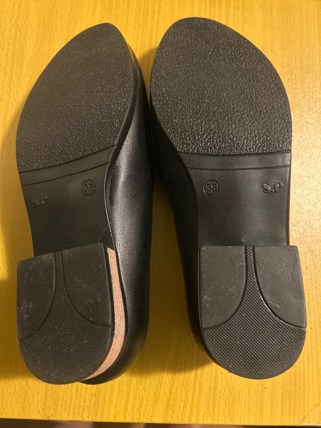 Black Sparkly Loafers - Size 38 - photo 3