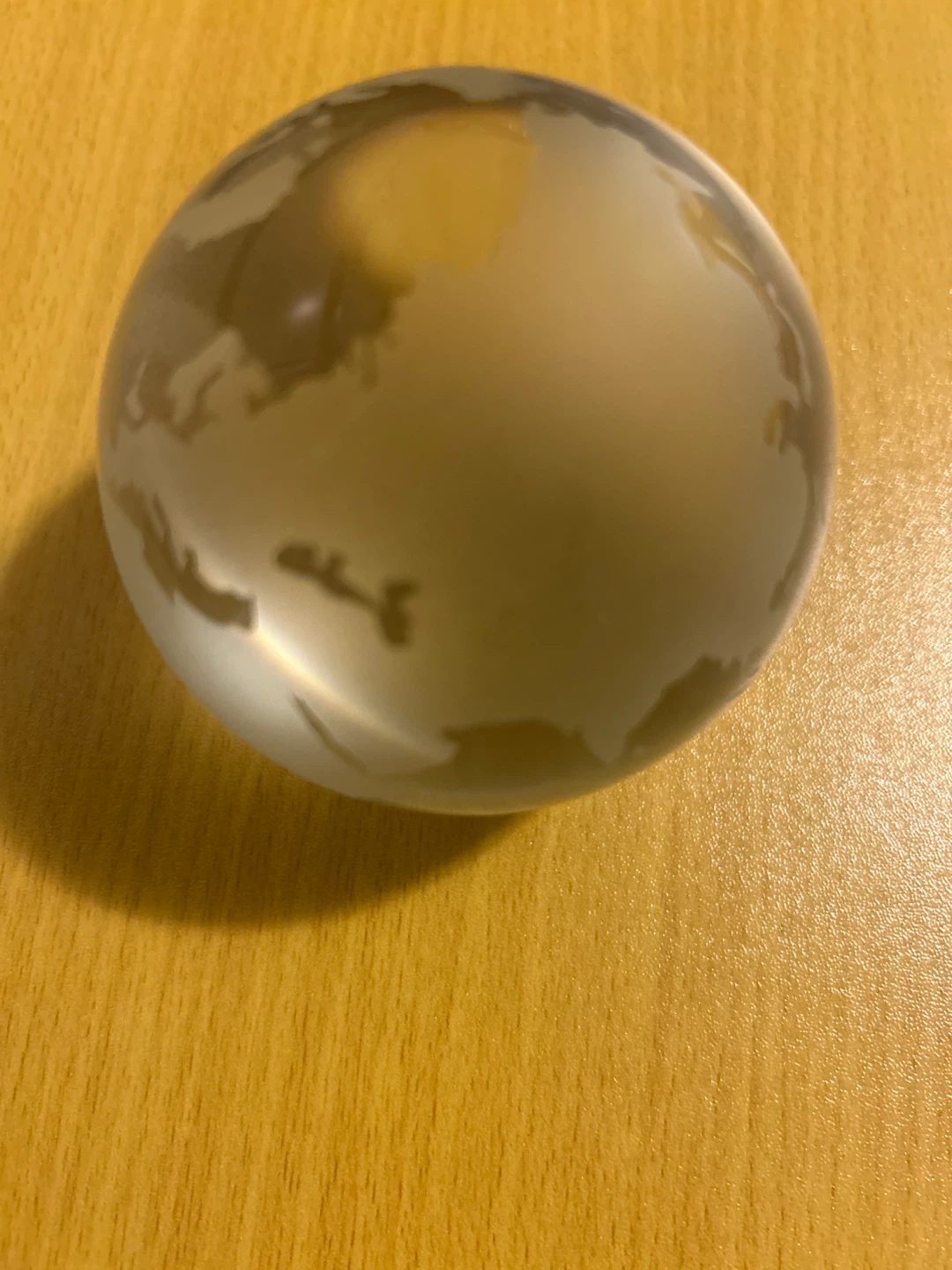 Glass Globe Paperweight