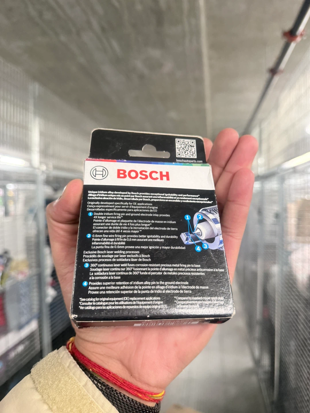Bosch Double Iridium OE Fine Wire Spark Plug FR6LII330X - photo 3