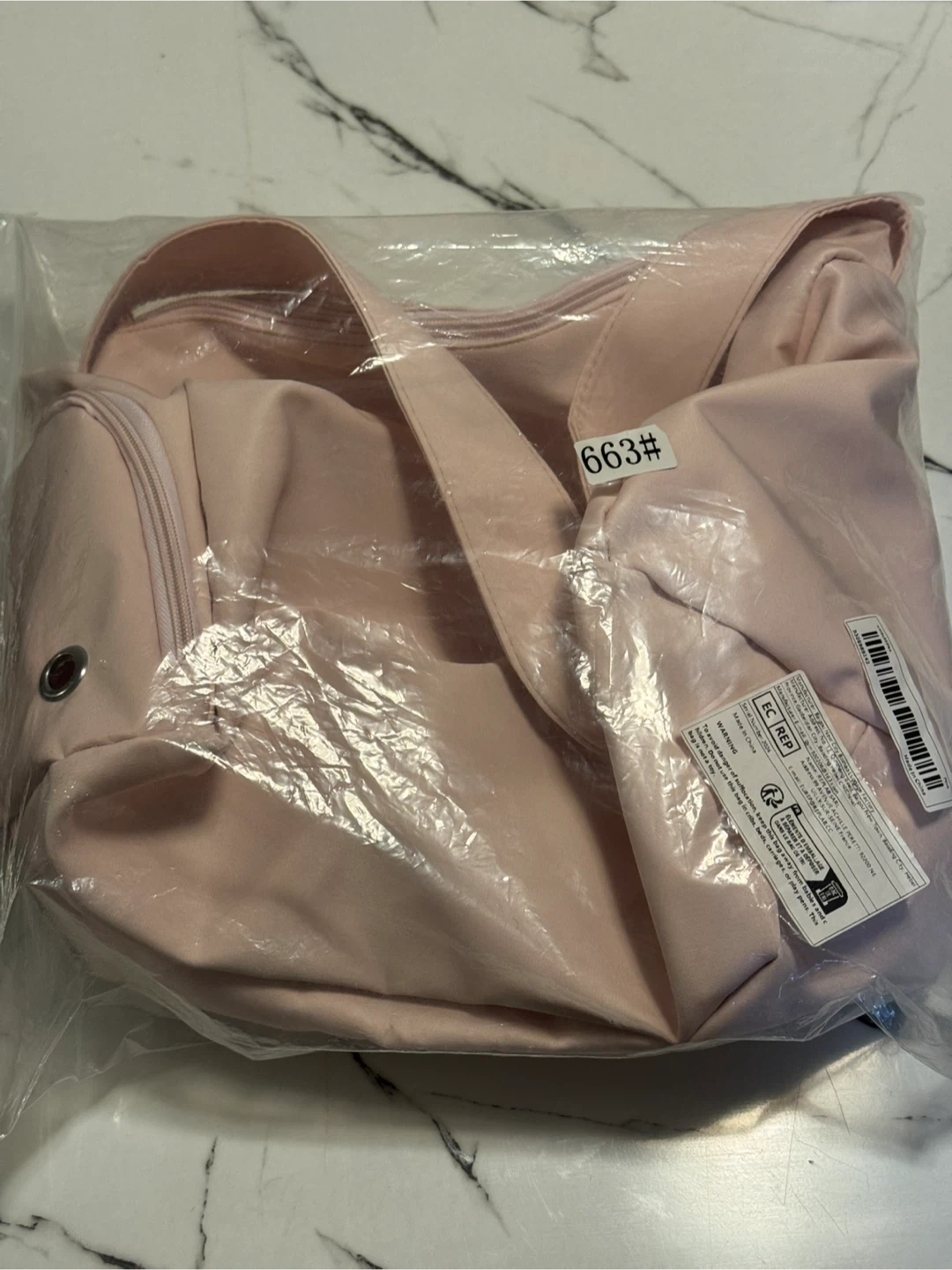Small Pink Duffle Bag - photo 5