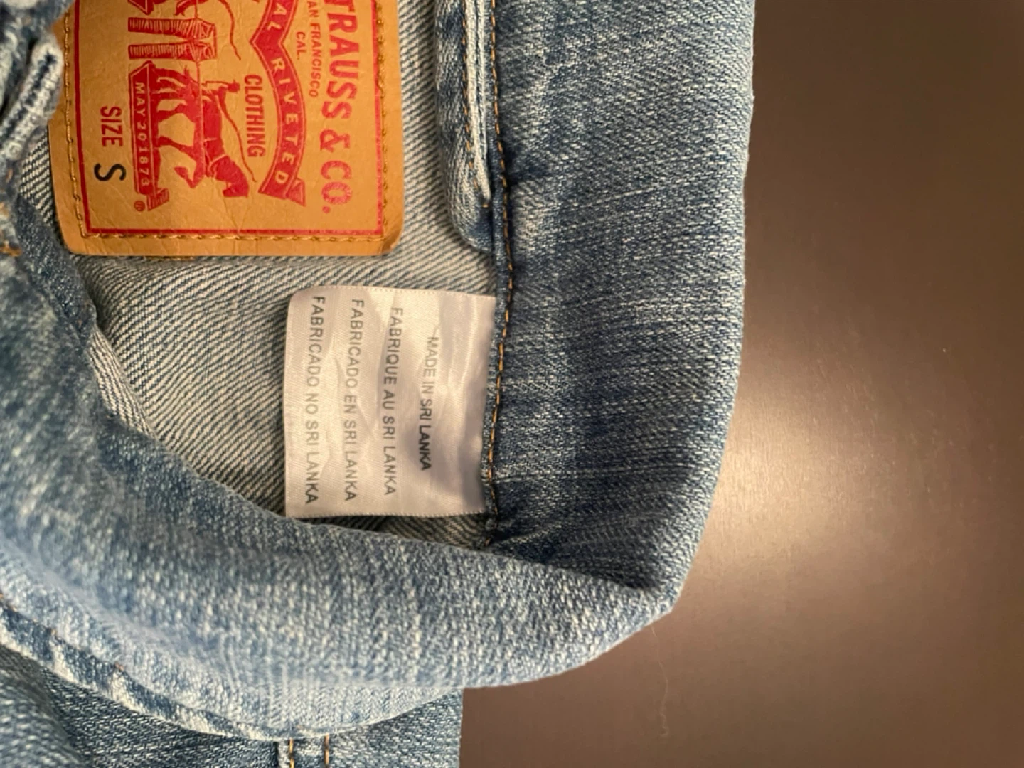 Levi's Trucker Denim Jacket - Size S - photo 4