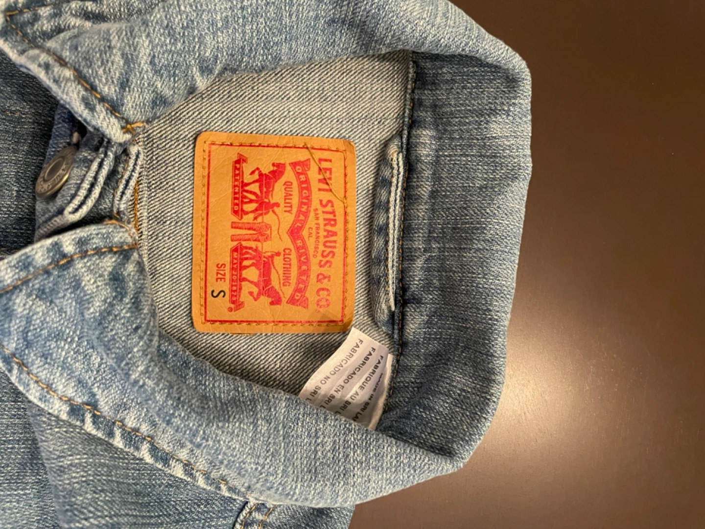 Levi's Trucker Denim Jacket - Size S - photo 3