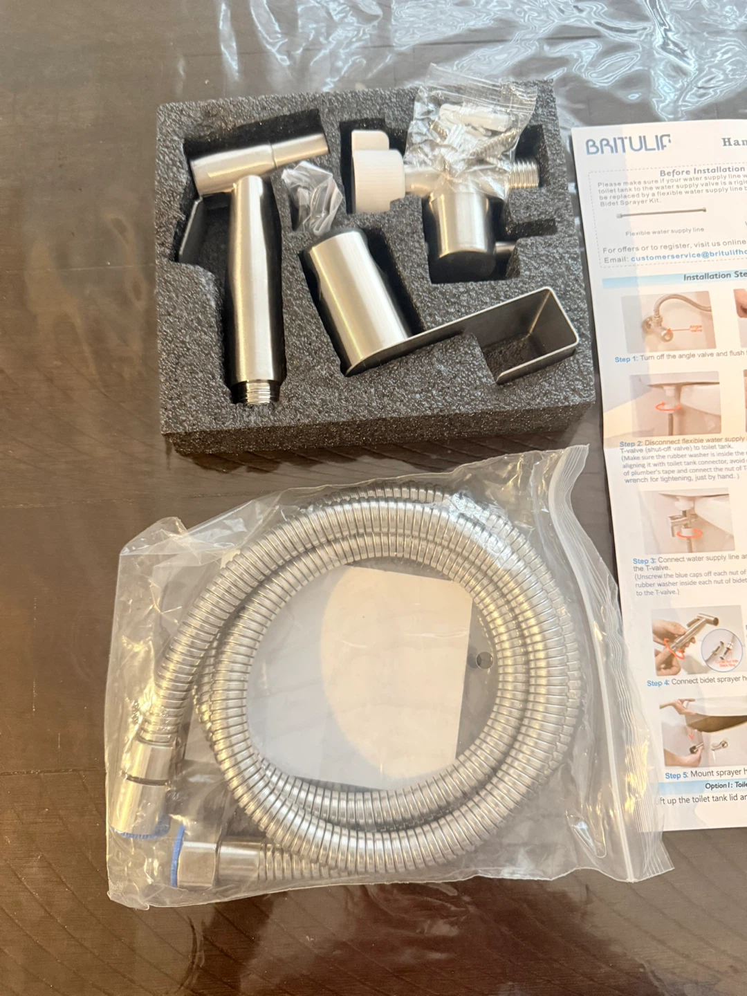 Hand  Held  Bidet  Sprayer Set