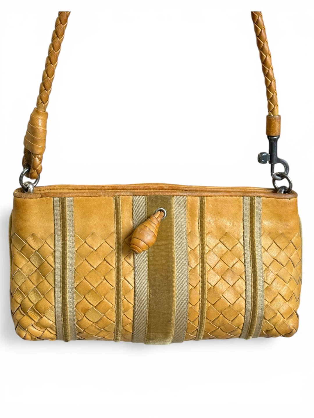 Bottega Veneta Woven Leather Clutch Bag