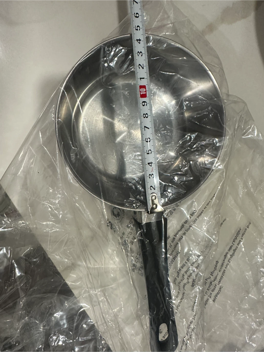 Stainless Steel Saucepan with Black Handle - photo 4