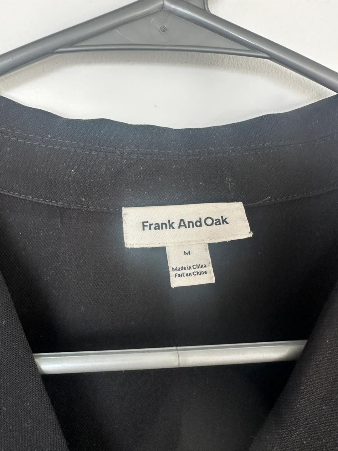 Frank And Oak Black Button-Up Shirt - photo 2
