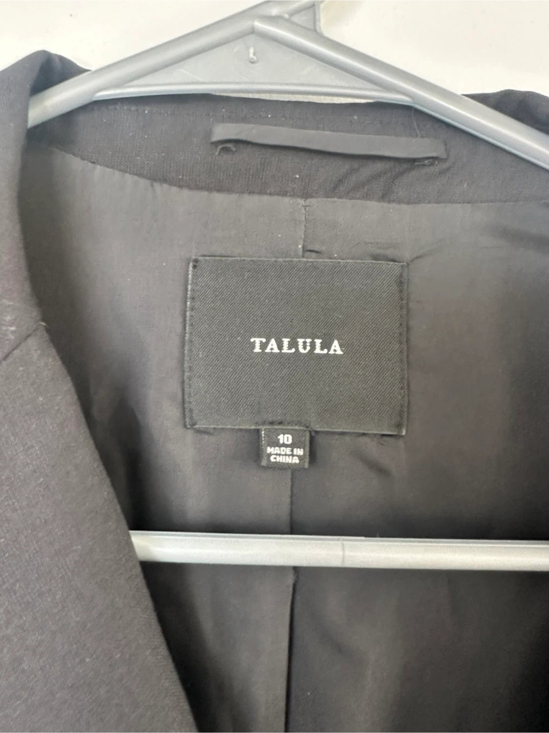 Talula Black Blazer - Size 10 - photo 3