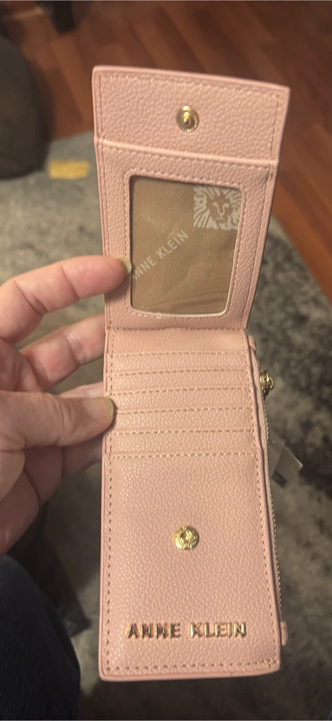 Anne Klein Pink Cardholder Wallet with Wrist Strap - photo 3