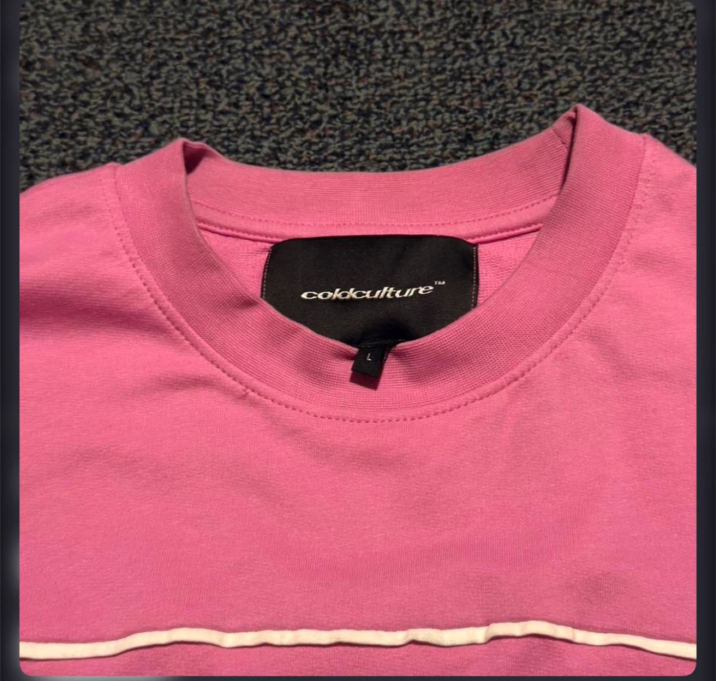 Pink ColdCulture “Game Player” Tee. Size L - photo 2