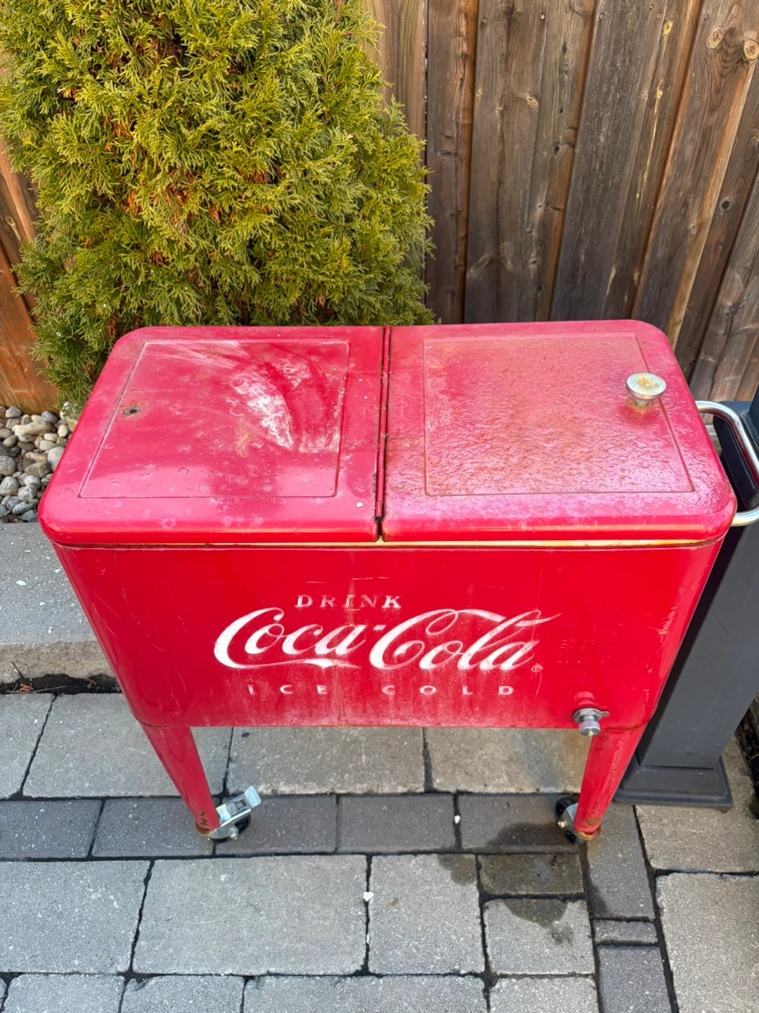 Coca-Cola Rolling Cooler