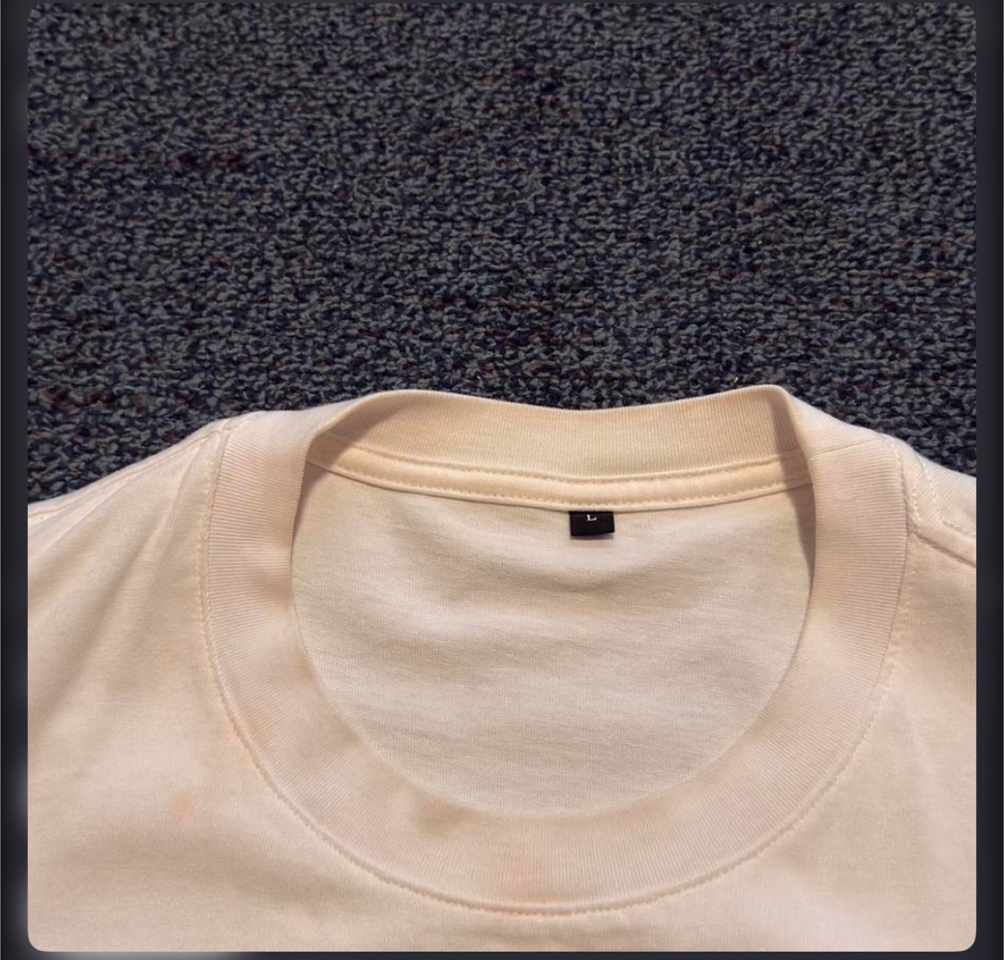 Playmakerz Red/White Cropped Tee. Size L - photo 2