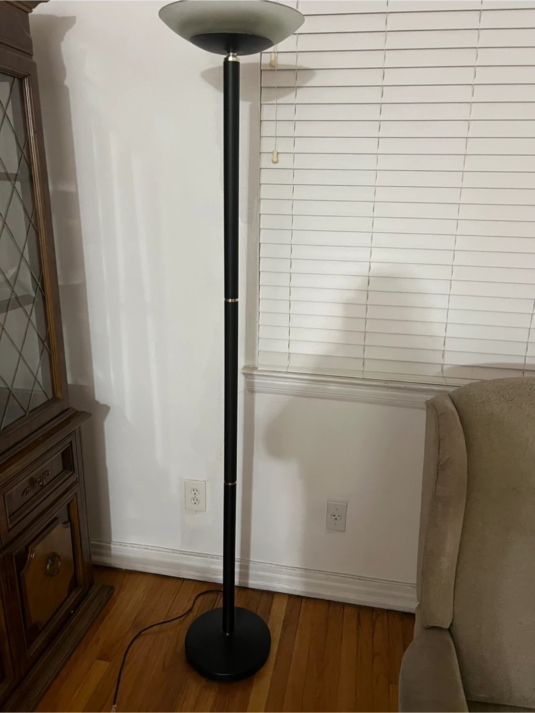 Vintage retro  Torchiere floor lamp rare - photo 2