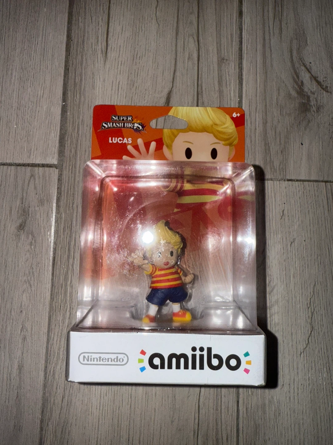 Nintendo Amiibo Super Smash Bros. Lucas Figure