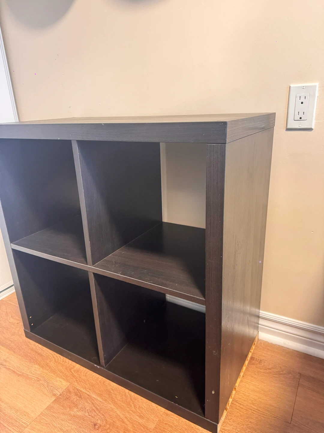 Dark Brown Cube Shelf - photo 2