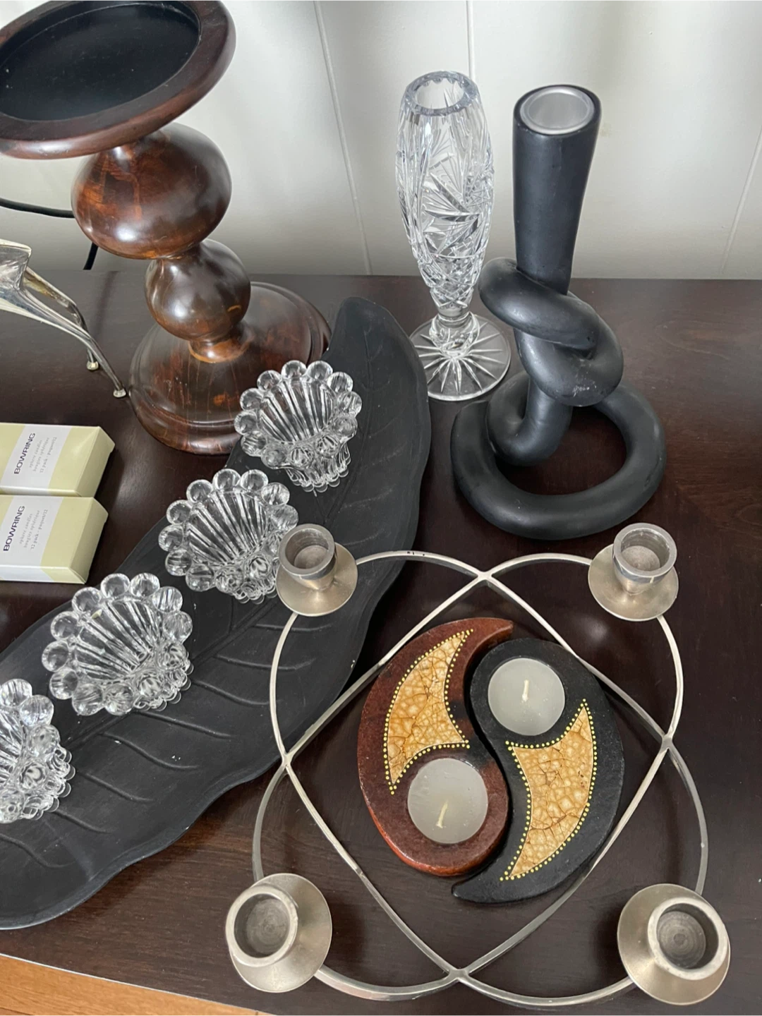BOWRING Sphere Candles - White - photo 2