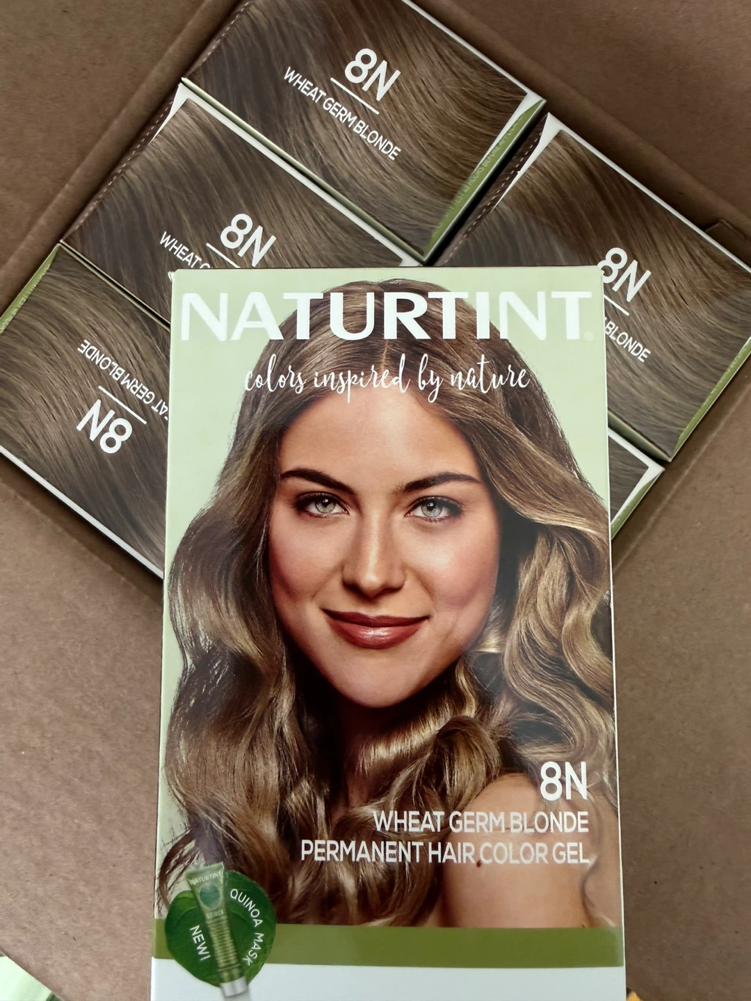 Naturtint 8N Wheat Germ Blonde Permanent Hair Color Gel - photo 4