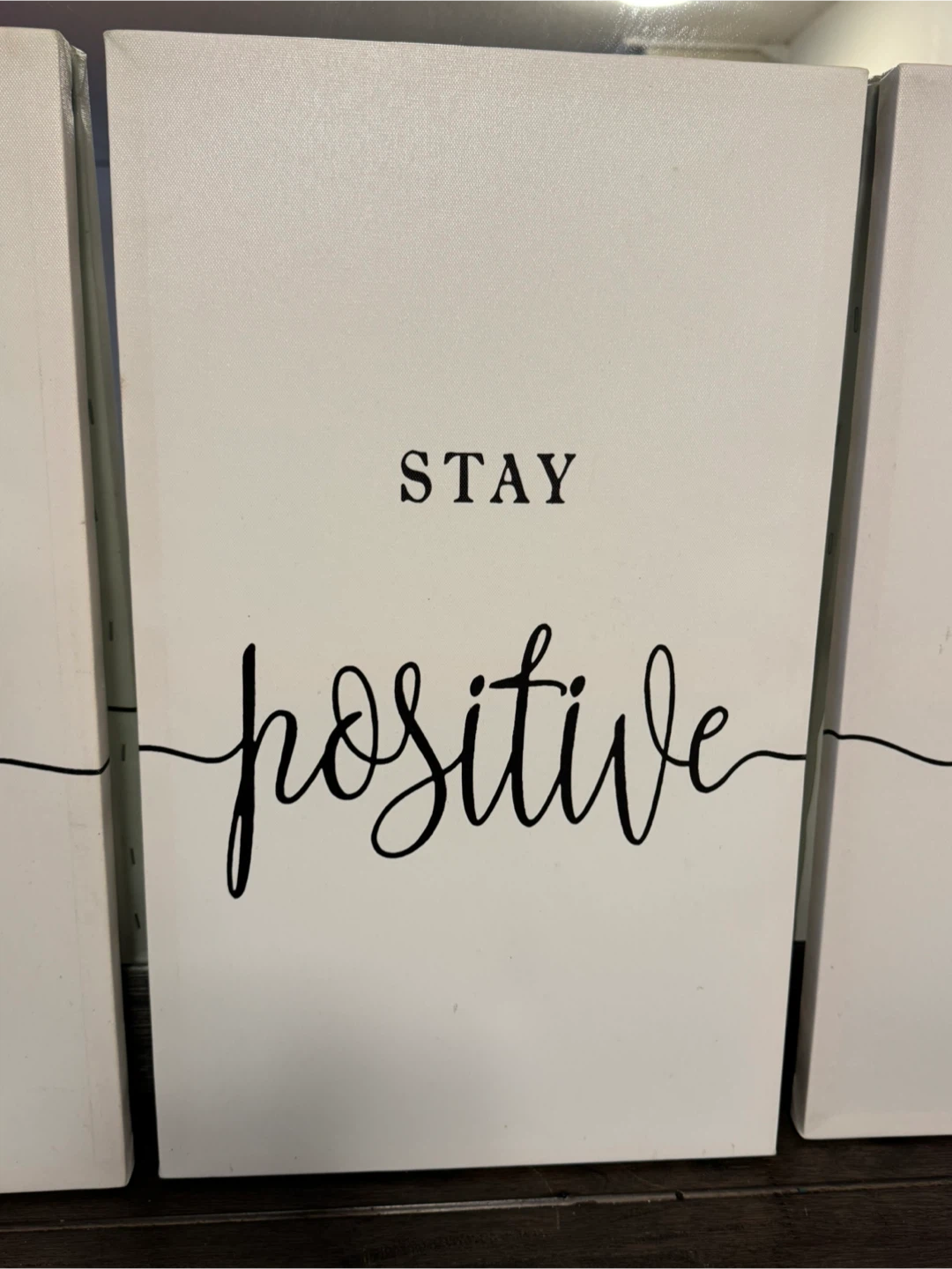 Set of 3 Motivational Canvas Prints - photo 3