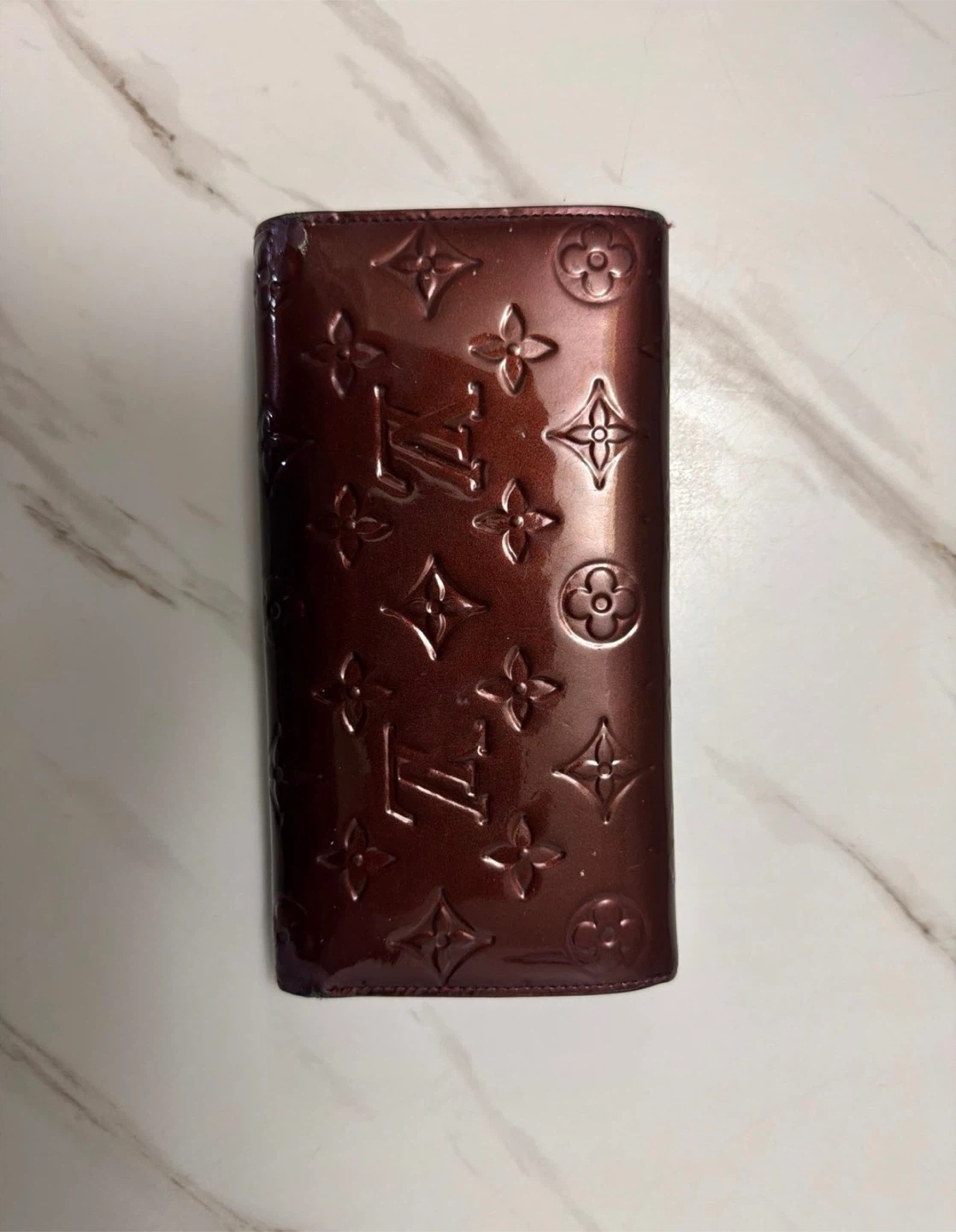 Louis Vuitton Monogram Vernis Long Wallet Burgundy - photo 2
