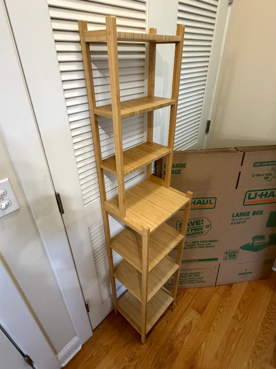 Bamboo 7-Tier Shelf Unit - photo 2