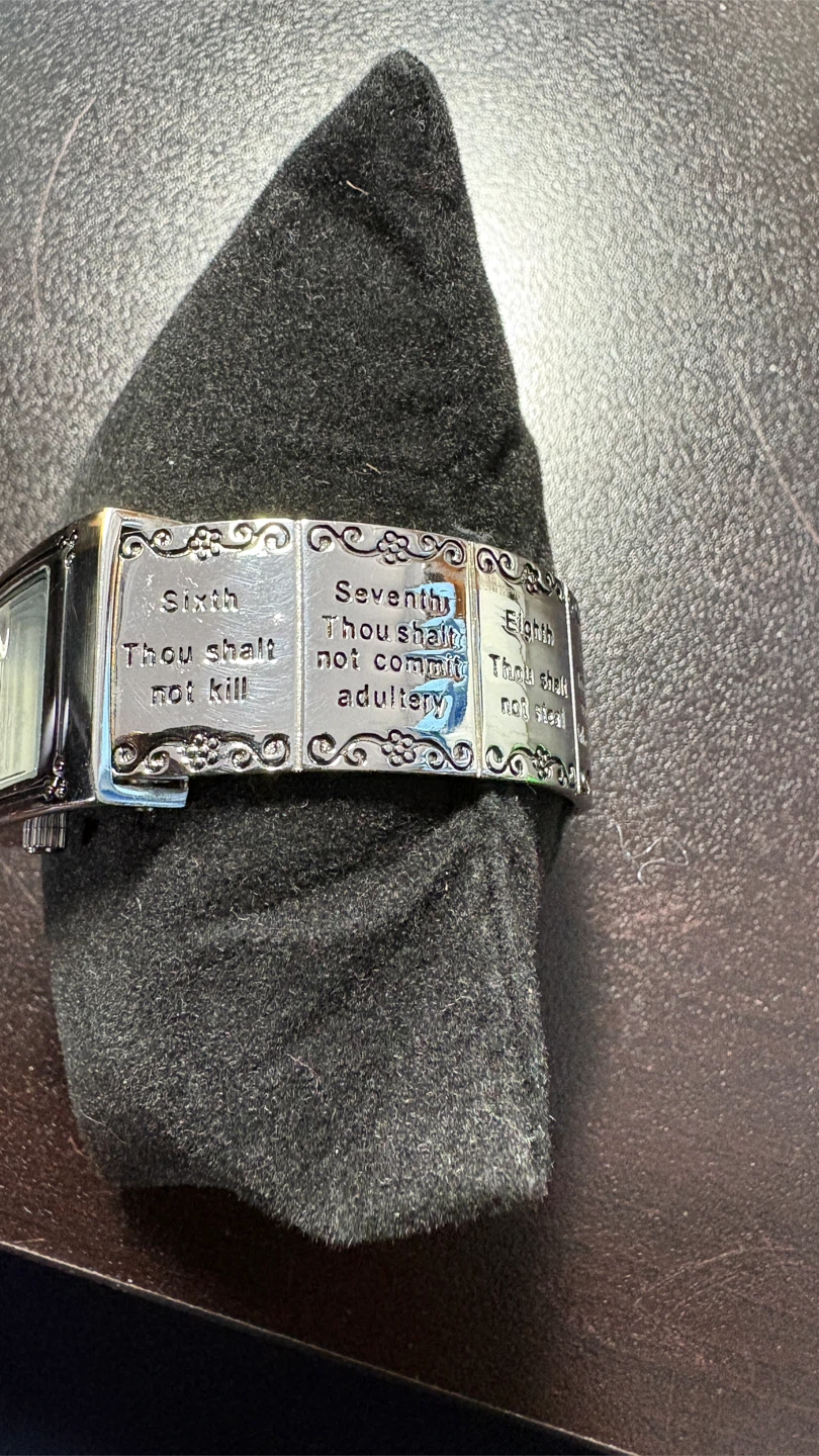 The Ten Commandments Watch Bracelet - photo 2