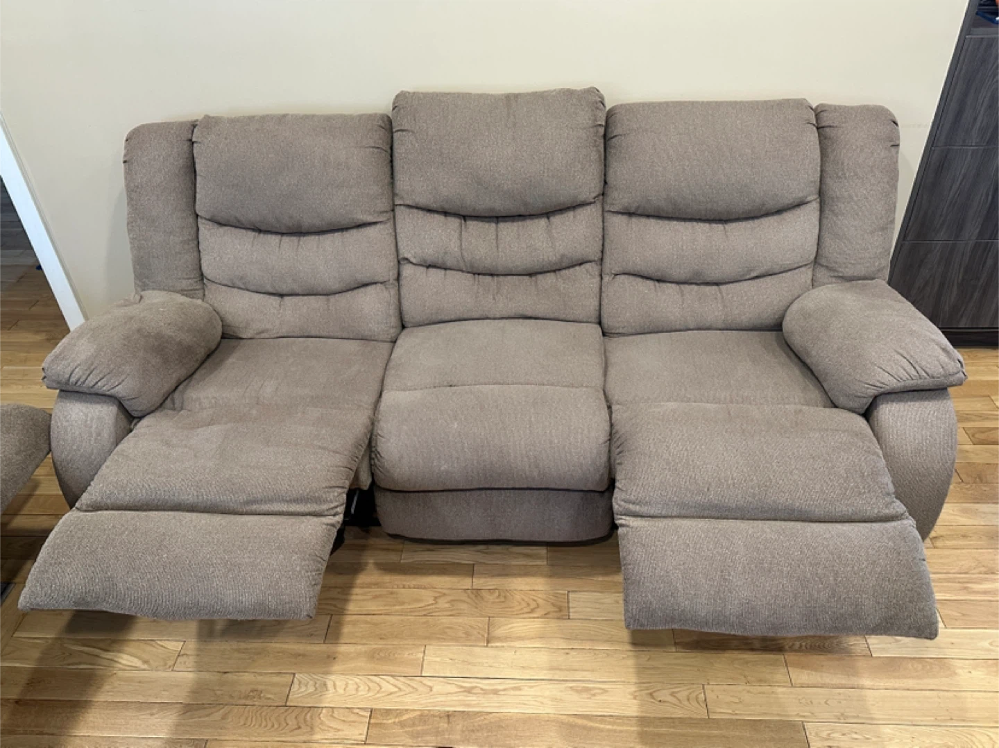 Beautiful Reclining Sofa Set from The Brick (CAN DELIVER) - photo 2