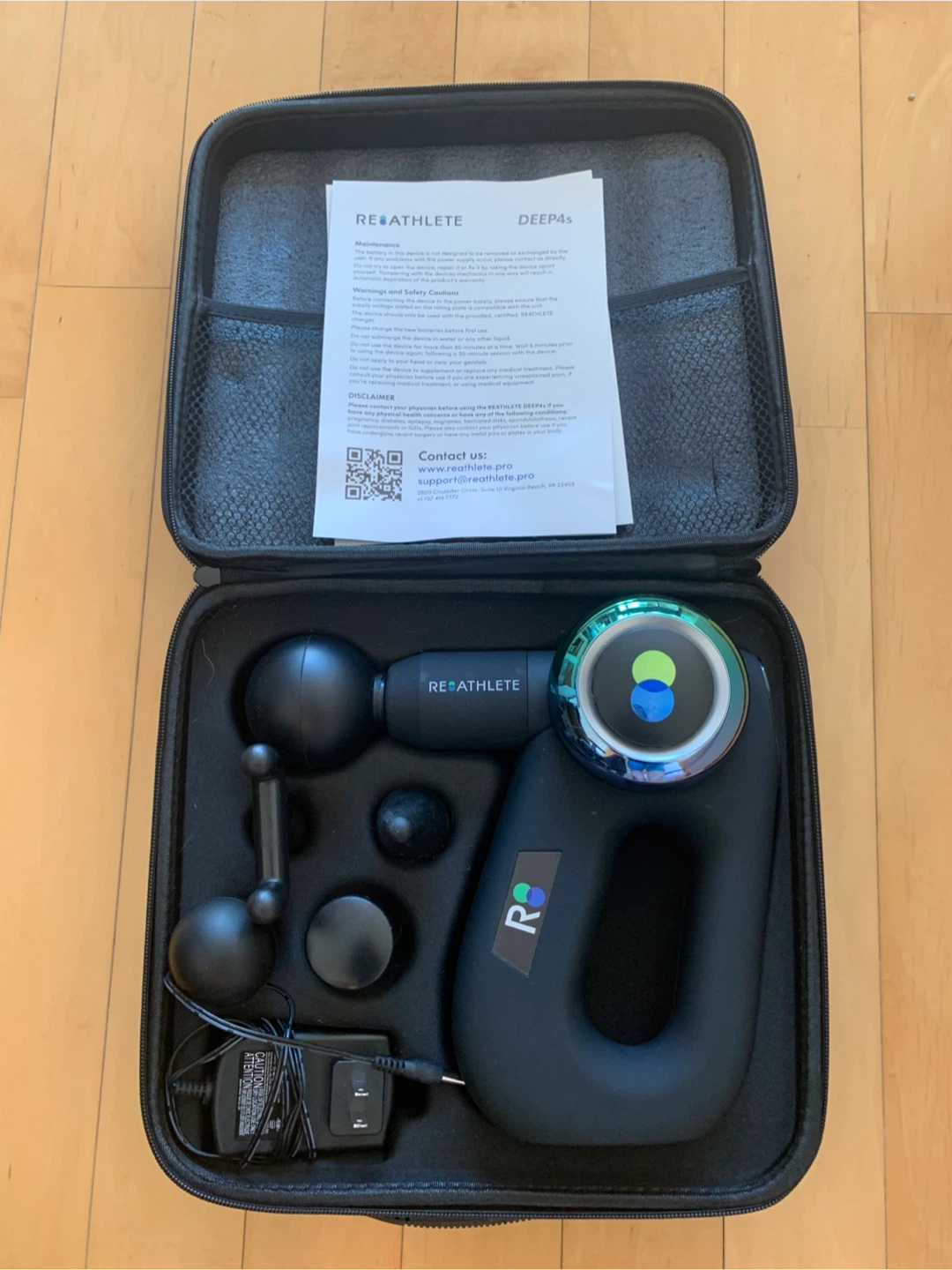 REATHLETE DEEP4s Percussive Massager - photo 2