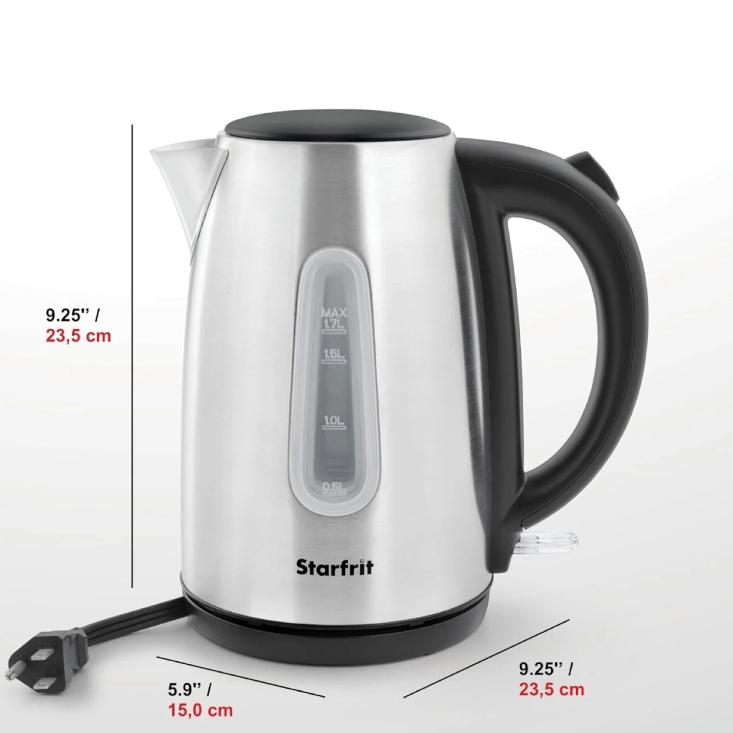 Starfrit Stainless Steel Electric Kettle - photo 3
