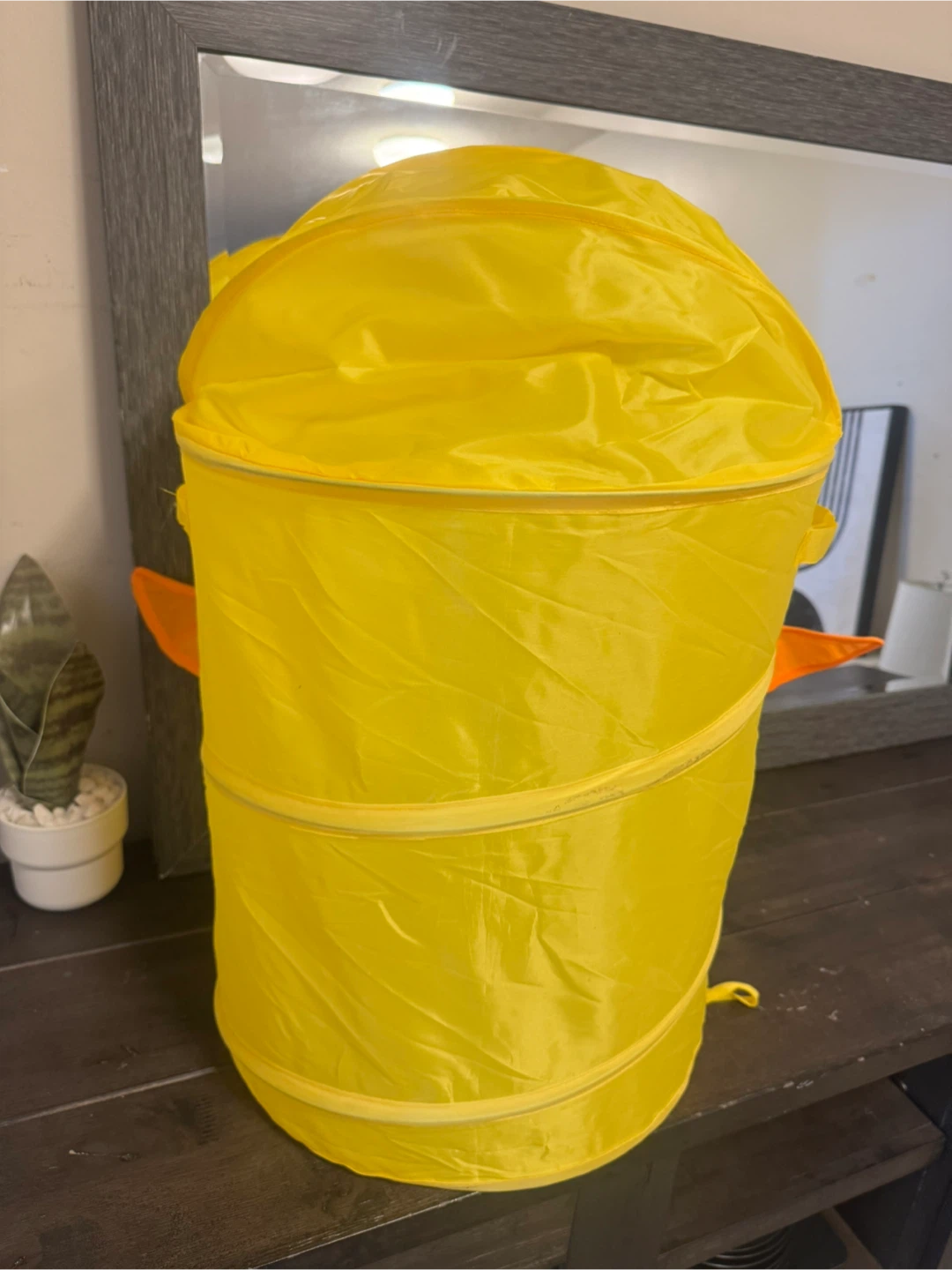 Yellow Duck Pop-Up Laundry Hamper - photo 2