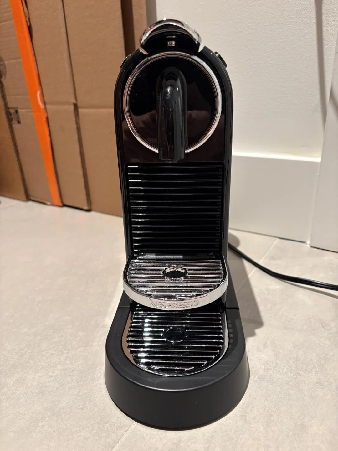 Nespresso CitiZ Limousine Black Coffee Machine