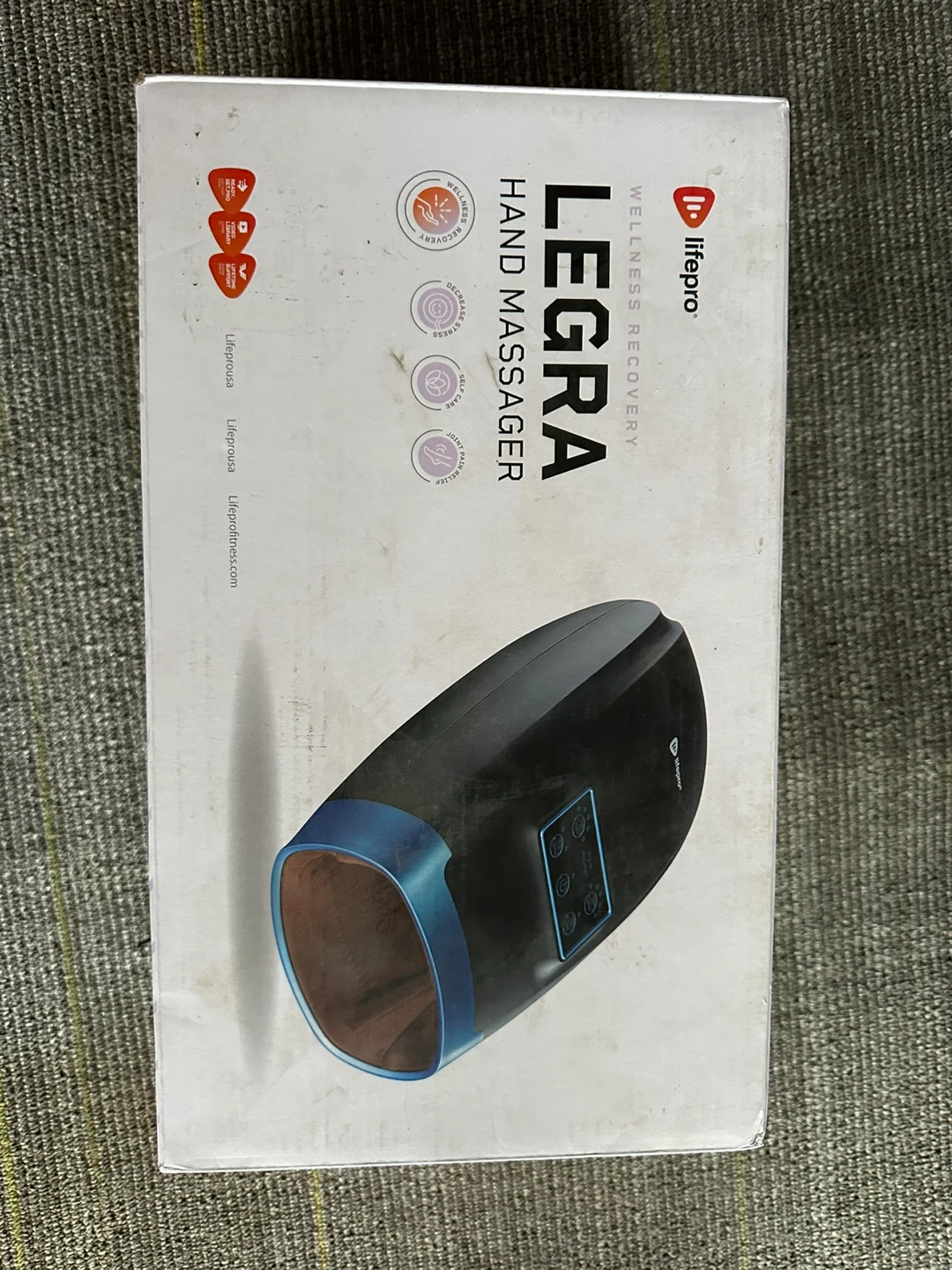 Lifepro Legra Heated Compression Hand & Wrist Massager - photo 2