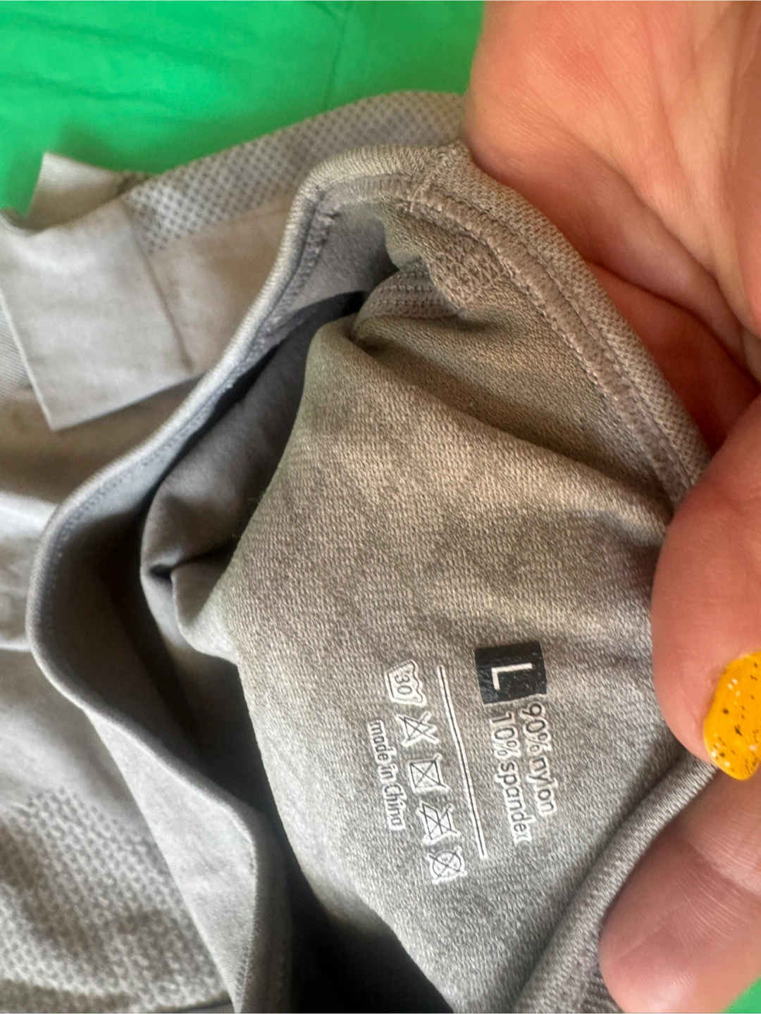 Gray Athletic Long Sleeve Top $6 - photo 3