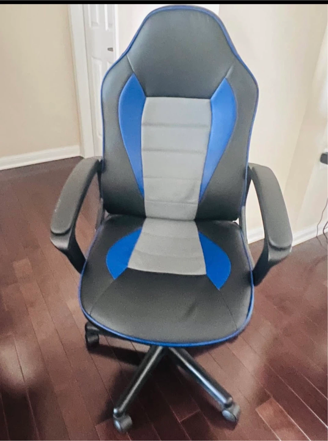 Gaming Chair - Black and Blue